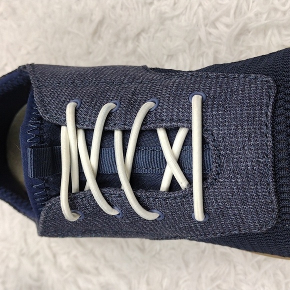 Olukai DeDe Trench Blue Fabric Mesh Waialluna Lace Round Toe Slip On Casual Shoe - Picture 13 of 16